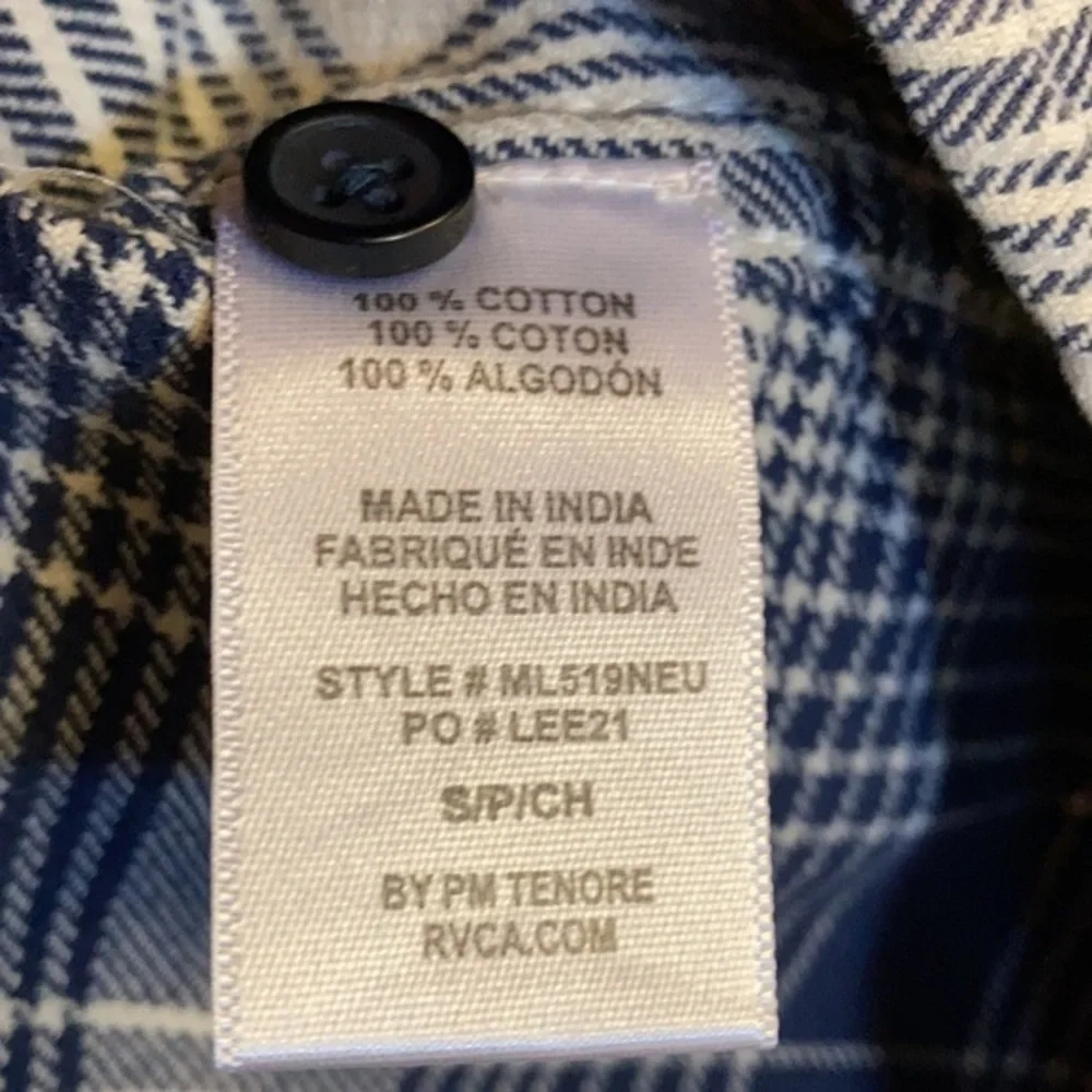 RCVA Plaid Button down Shirt | Small - Picture 5 of 6